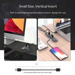 ORICO F7U 7 porte USB 3.0 HUB desktop a trasmissione veloce da 5 Gbps con indicatore LED blu, 7 Ports
