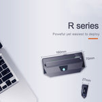 Mini PC Zero Client R1, CORTEX QUAD A9 Quad Core fino a 1,6 GHz, RAM: 1 GB, ROM: 8 GB, supporto HDMI, VGA, RJ45, SPK, Wired Version