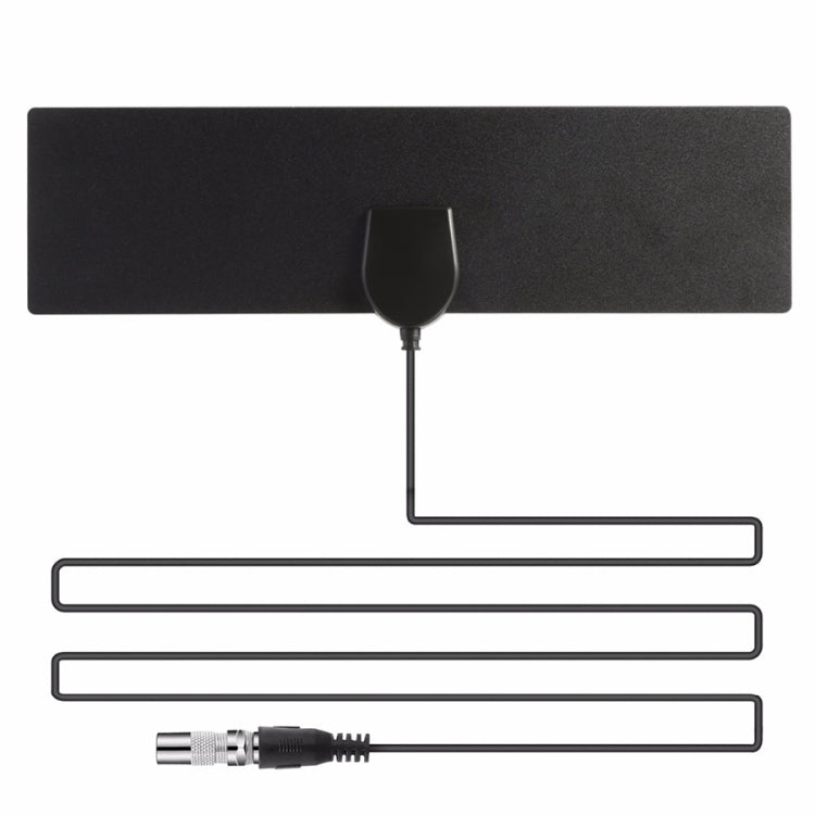 25 Miles 28dBi High Gain Amplified Digital HDTV Antenna Indoor Outdoor with 3.7m Coax Cable and IEC Adapter, 25 Miles 28dBi