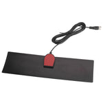 25 Miles 28dBi High Gain Amplified Digital HDTV Antenna Indoor Outdoor with 3.7m Coax Cable and IEC Adapter, 25 Miles 28dBi