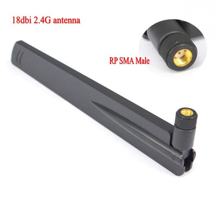 Antenna con foro interno SMA da 18 dBi 2,4 G, adatta per ago a vite esterno SMA, SMA 18dBi