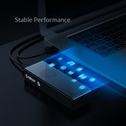 Custodia SSD ORICO M2PVC3-G20-GY-BP USB3.2 20Gbps M.2 NVMe, M2PVC3-G20-GY-BP