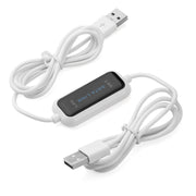 Cavo USB ad alta velocità da PC a PC per condivisione dati online Net Direct File Transfer Bridge, lunghezza: 1,75 m
