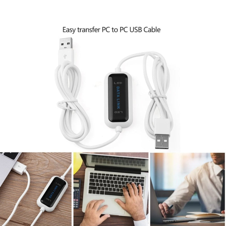 Cavo USB ad alta velocità da PC a PC per condivisione dati online Net Direct File Transfer Bridge, lunghezza: 1,75 m