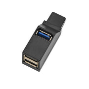 Mini portatile 2 x USB 2.0 + 1 x HUB USB 3.0 con cordino, USB 3.0