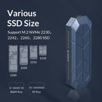 Custodia SSD ORICO M2VG01-C3 RGB M.2 NVMe, M2VG01-C3