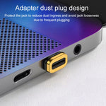Adattatore magnetico USB-C a gomito 100W maschio-femmina