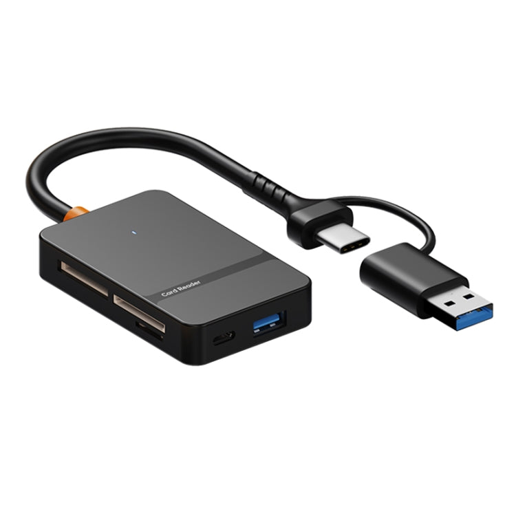 Lettore schede memoria 8 in 1 USB Type-C e USB 3.0