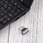 Adattatore di ricarica con presa libera da grande quadrato a testa rotonda magnetica CC, Big Square to Magnetic Head