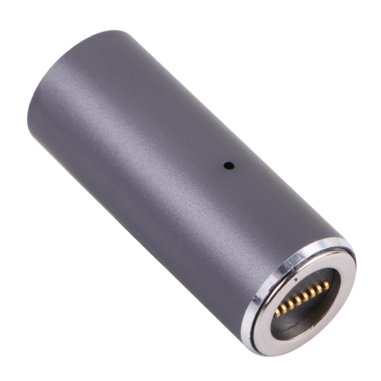 Adattatore di ricarica con spina libera a testa rotonda CC magnetica da 5,5 x 2,1 mm a 8 pin, 5.5 x 2.1mm to 8 Pin Magnetic Round Head