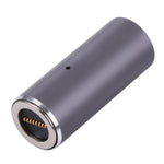 Adattatore di ricarica con spina libera a testa rotonda CC magnetica da 5,5 x 2,1 mm a 8 pin, 5.5 x 2.1mm to 8 Pin Magnetic Round Head