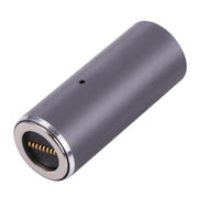 Adattatore di ricarica con spina libera a testa rotonda CC magnetica da 5,5 x 2,1 mm a 8 pin, 5.5 x 2.1mm to 8 Pin Magnetic Round Head