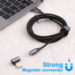 Adattatore di ricarica con presa libera da 4,0 x 1,35 mm a testa rotonda magnetica CC, 4.0 x 1.35mm to Magnetic Head