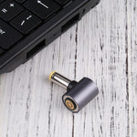 Adattatore di ricarica con presa libera da 5,5 x 2,5 mm a testa rotonda magnetica CC, 5.5 x 2.5mm to Magnetic Head
