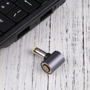 Adattatore di ricarica con presa libera da 5,5 x 2,5 mm a testa rotonda magnetica CC, 5.5 x 2.5mm to Magnetic Head