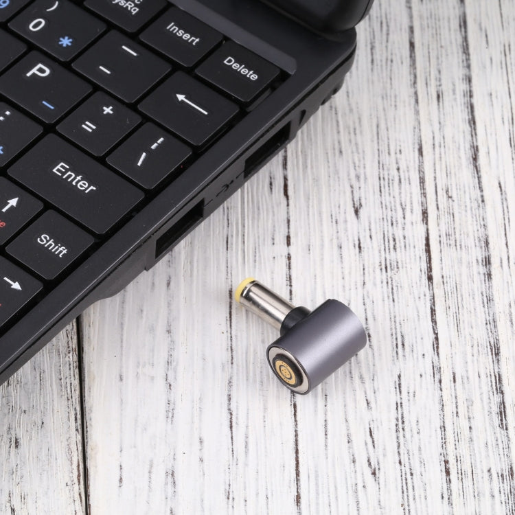 Adattatore di ricarica con presa libera da 5,5 x 1,7 mm a testa rotonda magnetica CC, 5.5 x 1.7mm to Magnetic Head