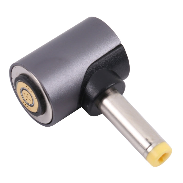 Adattatore di ricarica con presa libera da 4,0 x 1,7 mm a testa rotonda magnetica CC, 4.0 x 1.7mm to Magnetic Head(Yellow)