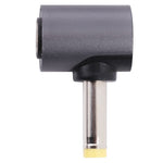 Adattatore di ricarica con presa libera da 4,0 x 1,7 mm a testa rotonda magnetica CC, 4.0 x 1.7mm to Magnetic Head(Yellow)