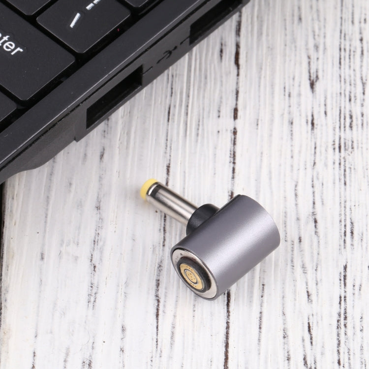 Adattatore di ricarica con presa libera da 4,0 x 1,7 mm a testa rotonda magnetica CC, 4.0 x 1.7mm to Magnetic Head(Yellow)