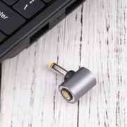 Adattatore di ricarica con presa libera da 4,0 x 1,7 mm a testa rotonda magnetica CC, 4.0 x 1.7mm to Magnetic Head(Yellow)