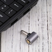 Adattatore di ricarica con presa libera da 4,5 x 0,6 mm a testa rotonda magnetica CC, 4.5 x 0.6mm to Magnetic Head