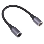 Cavo adattatore di ricarica con spina libera a testa rotonda CC magnetica da 5,5 x 2,1 mm femmina a 8 pin, 5.5 x 2.1mm to Magnetic Round Head