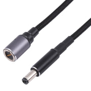 Cavo adattatore di ricarica con presa magnetica CC a testa tonda libera da 5,5 x 2,1 mm maschio a 8 pin, 5.5 x 2.1mm to Magnetic Head