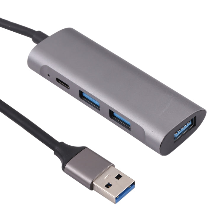 Docking station HUB USB 3.0 4 in 1 con USB-C