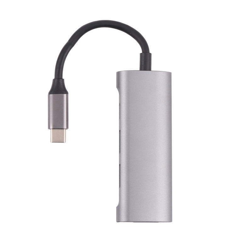 Docking station HUB 4 in 1 USB-C con 3 porte USB 3.0