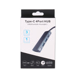 Docking station HUB 4 in 1 USB-C con 3 porte USB 3.0