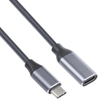 Cavo adattatore da USB-C/Tipo-C maschio a USB-C/Tipo-C femmina, lunghezza cavo: 1 m, 1m