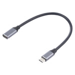 Cavo adattatore USB-C maschio a USB-C femmina 25 cm