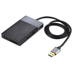 Lettore di schede USB 3.0 6 in 1 con porte Dual USB PC6800 D6422