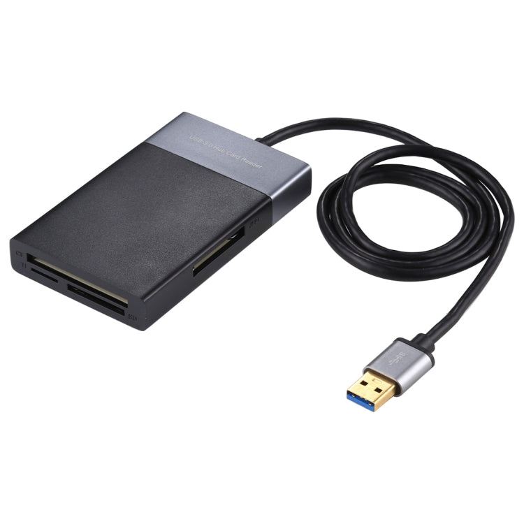 Lettore di schede USB 3.0 6 in 1 con porte Dual USB PC6800 D6422