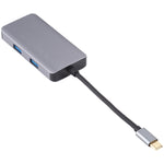 Lettore di schede OTG USB-C multifunzione 5 in 1 Dual USB 3.0 + CF + TF + SD, 5 In 1 USB-C OTG