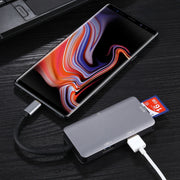 Lettore di schede OTG USB-C multifunzione 5 in 1 Dual USB 3.0 + CF + TF + SD, 5 In 1 USB-C OTG