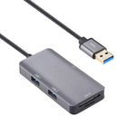 Lettore di schede USB 3.0 multifunzione doppio USB 3.0 + CF + TF + SD 5 in 1, 5 In 1 USB 3.0