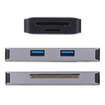 Lettore di schede USB 3.0 multifunzione doppio USB 3.0 + CF + TF + SD 5 in 1, 5 In 1 USB 3.0