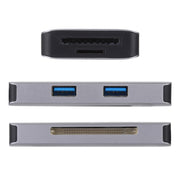 Lettore di schede USB 3.0 multifunzione doppio USB 3.0 + CF + TF + SD 5 in 1, 5 In 1 USB 3.0