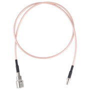 Cavo di prolunga per cavo connettore RF coassiale da TS9 a RG316, specifica: 20 x 50 cm, 20 x 50cm