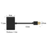 Convertitore video USB 3.0 a VGA e HDMI 2 in 1 Full HD