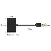 Convertitore video HD da USB 3.0 a VGA + HDMI 2 in 1 5201B, 5201B Black, 5201B Silver
