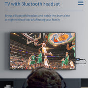 Adattatore audio Bluetooth 5.0 2 in 1 con LCD