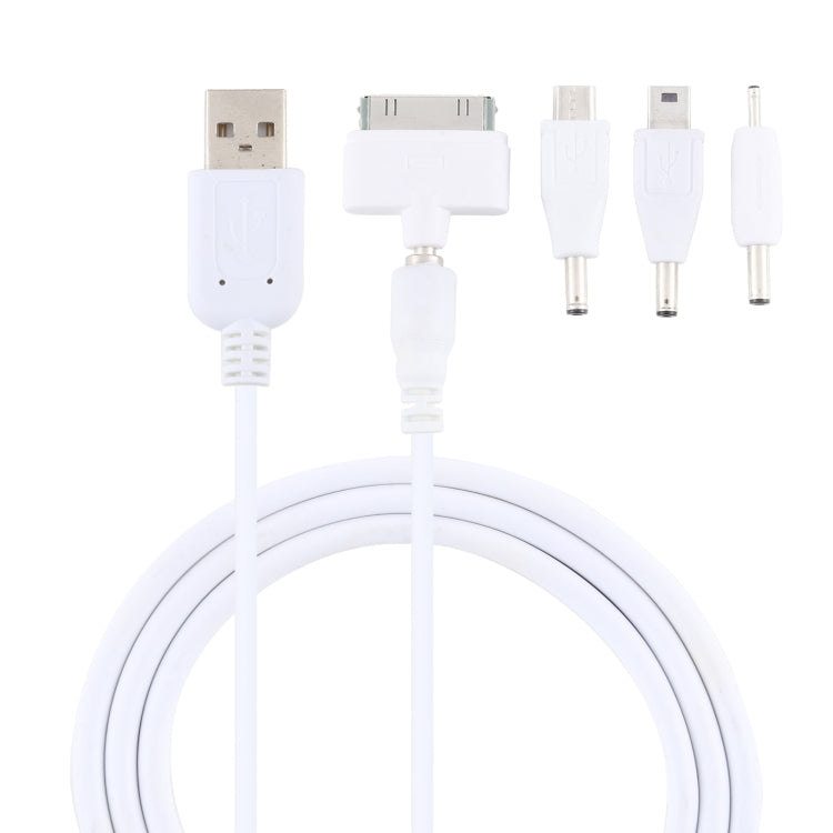 Cavo dati multifunzione 5 in 1 con 4 adattatori, adatto per Mico USB / HDMI / Nokia 2.0 / iPhone 4, 5 in 1