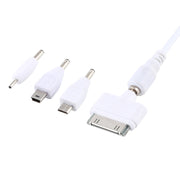 Cavo dati multifunzione 5 in 1 con 4 adattatori, adatto per Mico USB / HDMI / Nokia 2.0 / iPhone 4, 5 in 1
