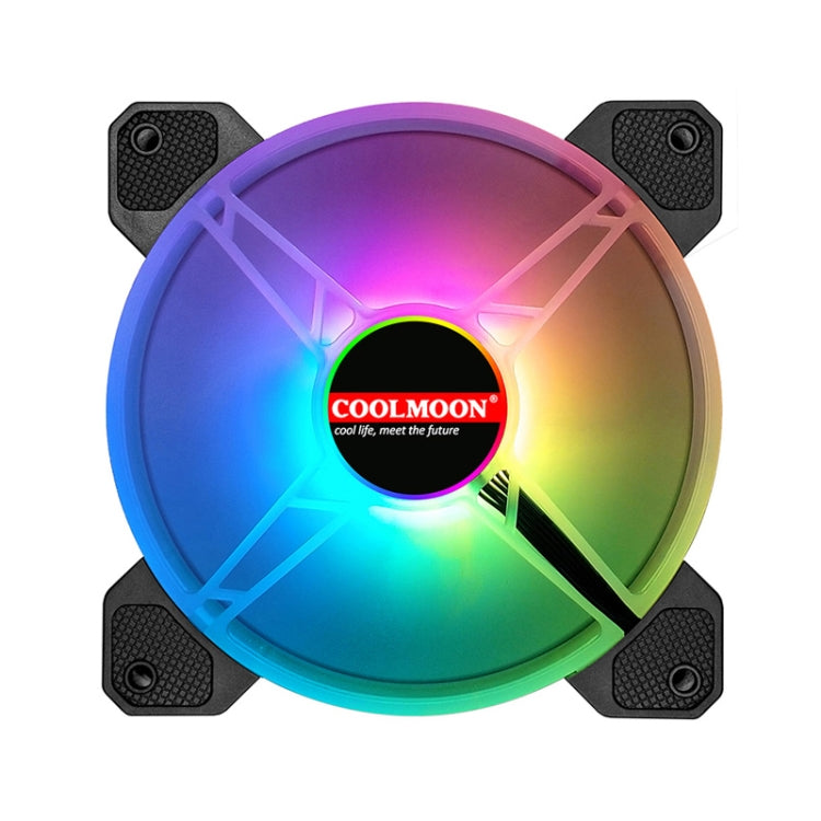 Raffreddatore per case RGB con anello di giada COOLMOON CM-JD1, CM-JD1