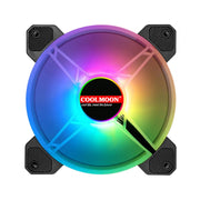 Raffreddatore per case RGB con anello di giada COOLMOON CM-JD1, CM-JD1