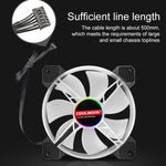 Raffreddatore per case RGB con anello di giada COOLMOON CM-JD1, CM-JD1