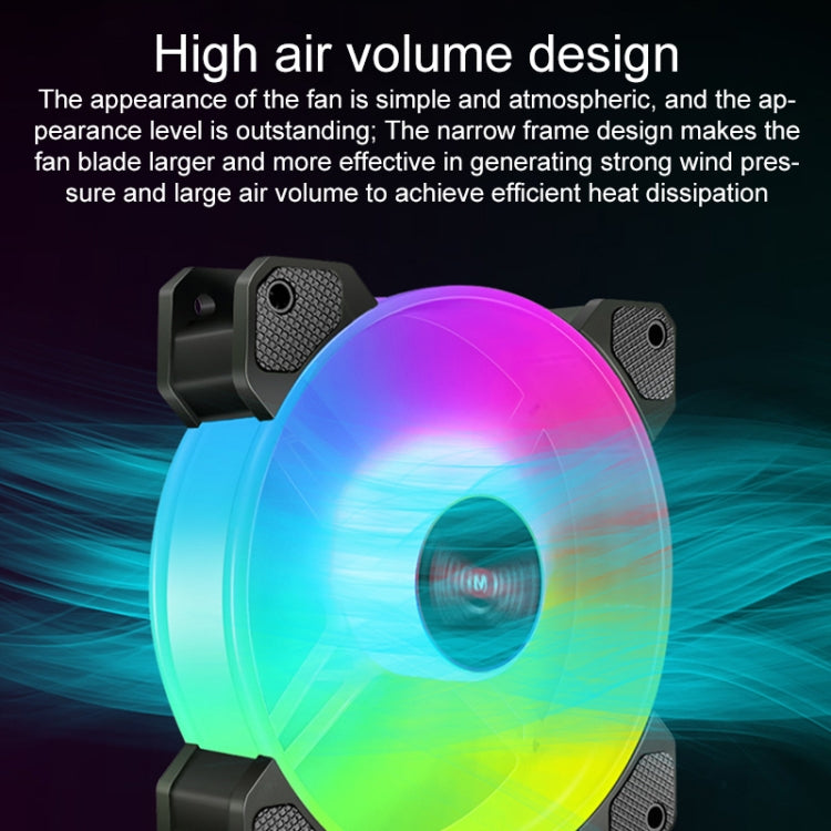 Raffreddatore per case RGB con anello di giada COOLMOON CM-JD1, CM-JD1