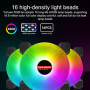 Raffreddatore per case RGB con anello di giada COOLMOON CM-JD1, CM-JD1